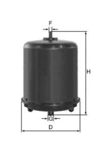 UNIFLUX FILTERS xoc6 -  Топливный фильтр